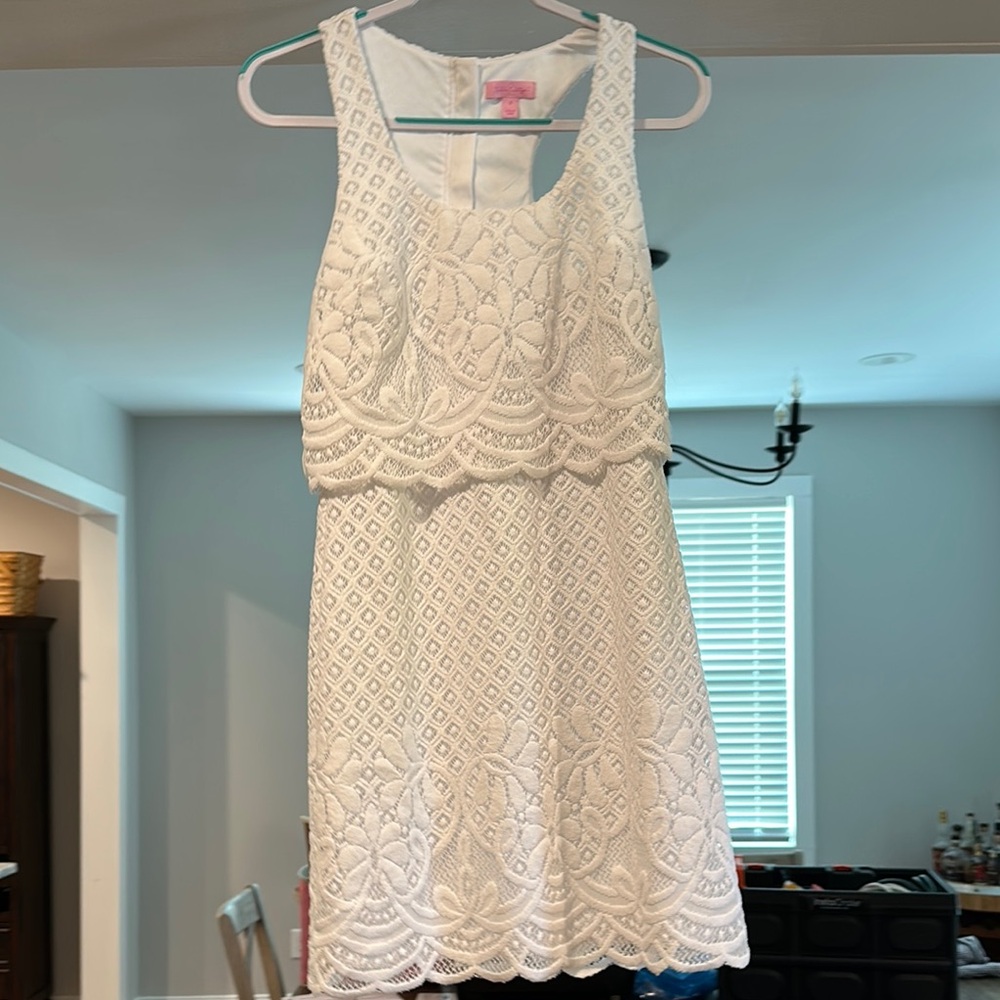 Lilly Pulitzer White Mini Dress